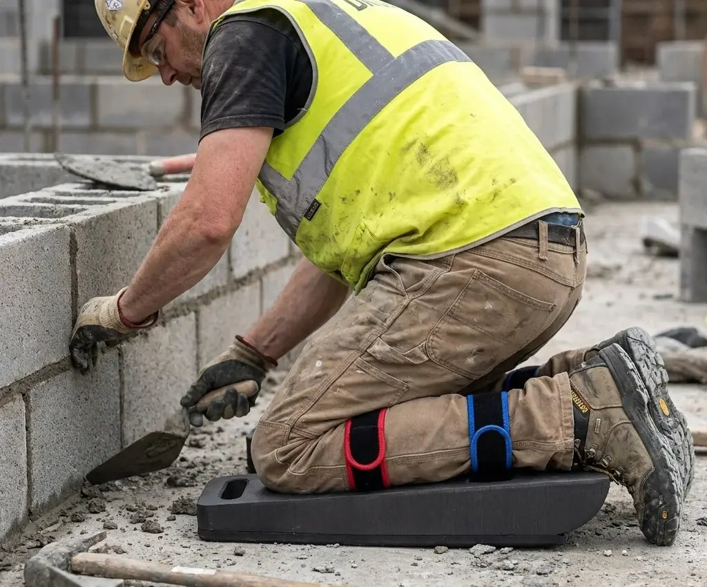 Electricians and cable installers: move through roof spaces with the pads still attached.